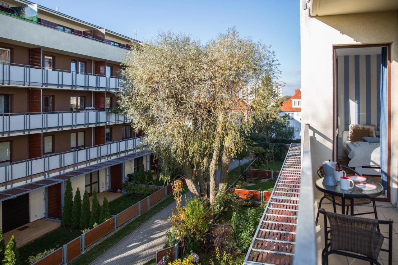 Apartament Seashell Kolobrzeg Bocianie Gniazdo Eksteriør bilde